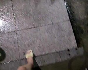 I stroll outdoors peeing as shemale Ting Xuan 🚶‍♀️💦