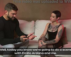 SABA LAPIEDRAS TAKES FIRST DOUBLE PENETRATION POUNDING!