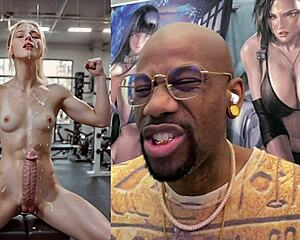 yo tight petite teen wants anal while jerking trans cock on her ass?