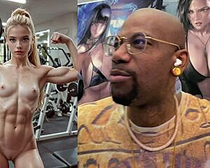 yo tight petite teen wants anal while jerking trans cock on her ass?