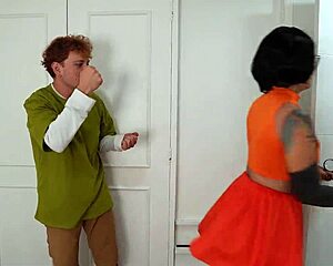 Bilma the horny latina nympho bends over swallows cum rides big cock la rola