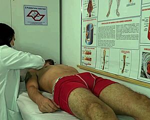 Nurse, your patient's huge erection got you so wet already??