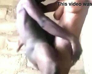 Banged stepsis bestie in uncompleted building 💦😈