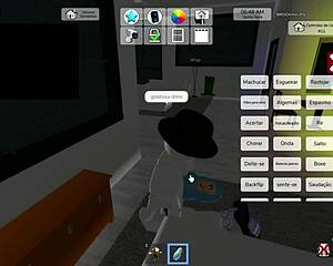 tava morrendo de calor tirei a camisa e essa puta ja queria meter logo o pau nela