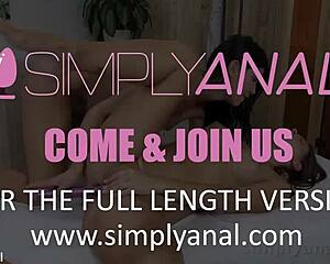 Simplyanal Lesbians Gape Asses with Toys Vibrators for Orgasms