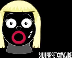 smut puppet's ebony pros deepthroat big black cocks compilation