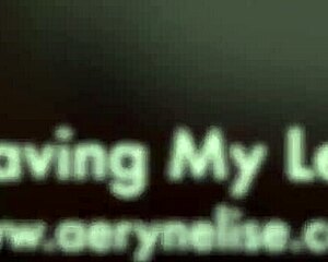 shaving my legs smooth then cumming hard for you!