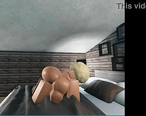 wow bbw's fat ass and big tits get eaten then fucked hard!