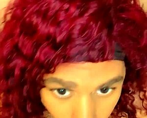 wanna see this trans slut worship daddy so obediently?