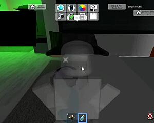 tava morrendo de calor tirei a camisa e essa puta ja queria meter logo o pau nela