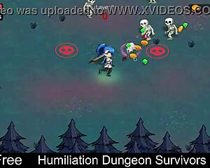 humiliation dungeon survivors demo has me stroking monster femdom