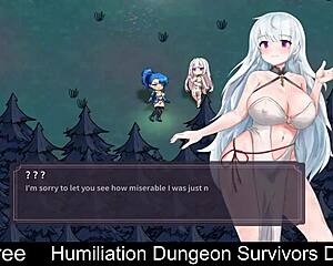 humiliation dungeon survivors demo has me stroking monster femdom