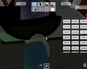 tava morrendo de calor tirei a camisa e essa puta ja queria meter logo o pau nela