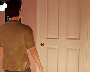 House PARTy Vickie Rachael SEX scene in Ashley's room with tattoos