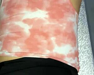 milf with brown eyes roleplays cute ball kicking scene softly