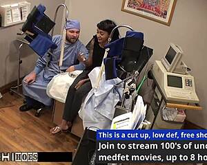 Human Guinea Pig Eliza Shields Endures Doctor's Mandatory Hitachi Orgasms!