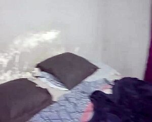 Hot girl in high heels gives hottest blowjob then we fuck her tight black pussy raw!