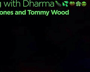 Dharma Jones bends over for deep anal pounding switching to pussy in bedroom doggystyle bliss