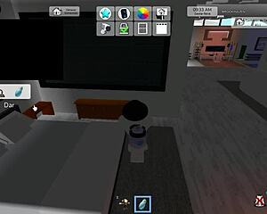 tava morrendo de calor tirei a camisa e essa puta ja queria meter logo o pau nela