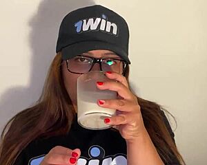 i went to the gym and this horny latina milf bitch begged for my cock protein creampie