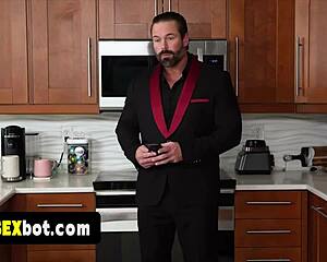 venus rivers screams as old pops wrecks her mini pussy in cute uniform