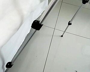 Wanna see this big cock destroy my thong-clad ass barefoot?