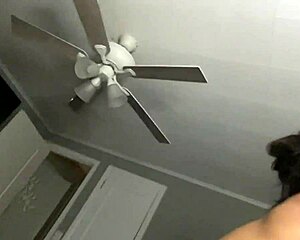 wife bent over takes rough pounding ends with cumshot on her tits