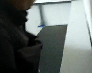 i caught this vietnamese guy on spycam trailer his huge cock swinging free in the toilet hidden cam footage