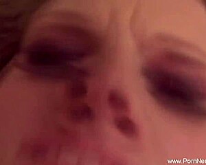 Horny Teen 18+ Dives Into INTERRACIAL FUCK Session With Married COUGAR Bride!