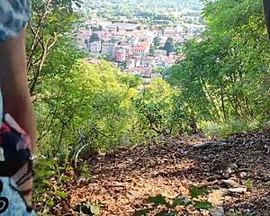 massage therapist oils boyfriend's big cock right after trip!