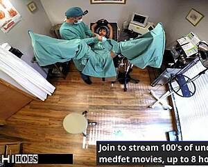 Human Guinea Pig Eliza Shields Endures Doctor's Mandatory Hitachi Orgasms!