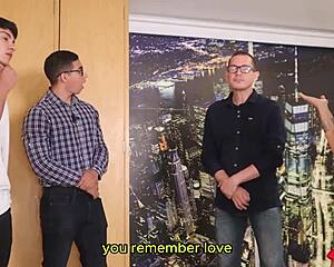 Milf's Forbidden Passion: Pounding Stepson and Friend in Bedroom Ecstasy