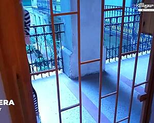 Latvian Jessi Empera Rides Cock Wild at Casting