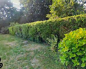 massage therapist oils boyfriend's big cock right after trip!