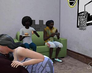 maritza mexican hood mom feels raw passion in intense gangbang ecstasy