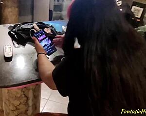 Wrestling my best friend turns into hard cash sex play.