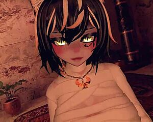 Hot mummy mommy craves your deep creampie inside her during this erotic vr asmr roleplay kiss