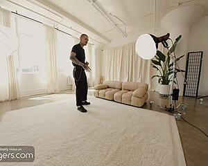 young babe turns hot during vr job interview part one