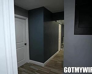 Husband Watches Laura's Naughty Big Tit Revenge Fuck