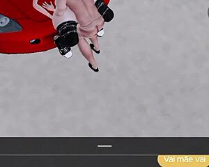 Fucking my naughty married stepmom on IMVU mobile! 😈🍑