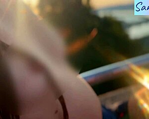 damn those hungarian nipples teasing outdoors paradise