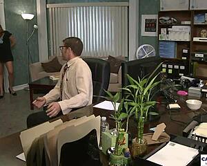 Two Lesbians Devour Massive Cock Hungrily!