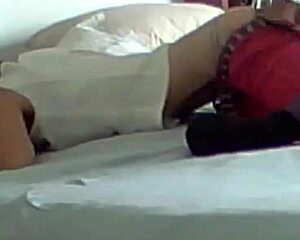 Hey, check out this homemade anal with skinny Latina MILF getting rough on her nipples! 🔥🍑