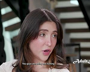 god, my hyper sexual in-laws beg me for this anal threesome pounding with seth gamble