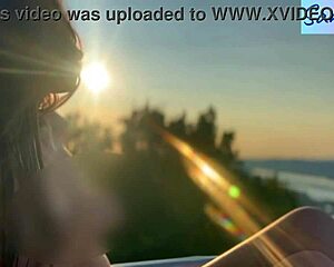 damn those hungarian nipples teasing outdoors paradise