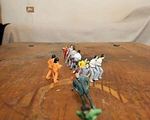 nicoletta's massive ass crushes you flat little man 💥🍑