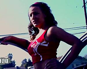 Watch This HORNY Brunette Slut Take HUGE Black Cock Facial!