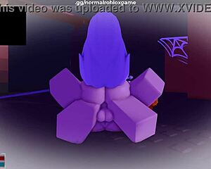 spooky halloween bunny gets bred deep in her costume during the wild season