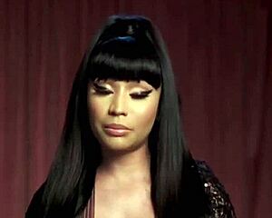 check out nicki minaj's epic close-up titty compilation