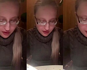 Asmr Dinner Experience in Cozy Restaurant with Glasses